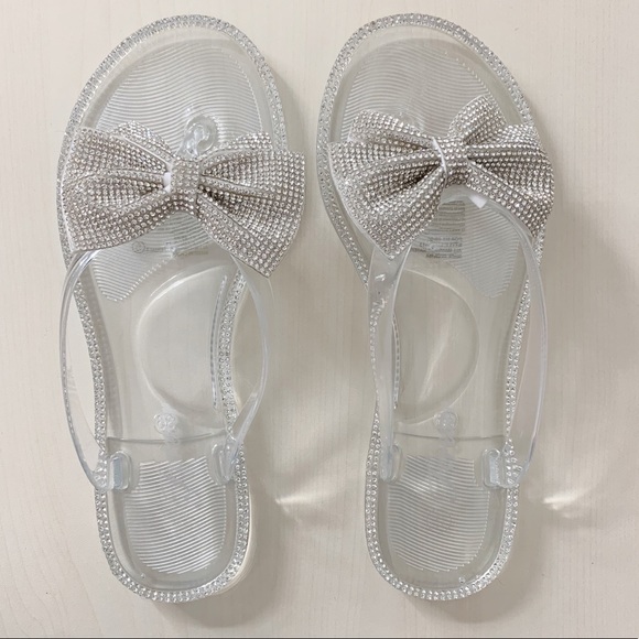 NEW Emmie Sandal- in Clear - Picture 2 of 6